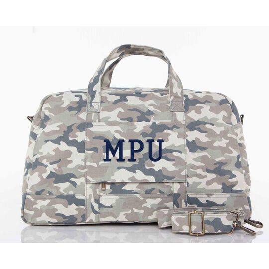 Personalized Modern Camo Expedition Weekender